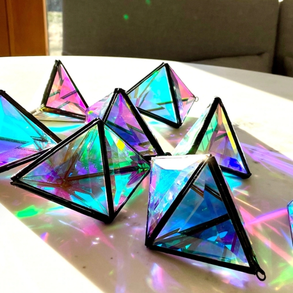 Handmade Glass Prisms